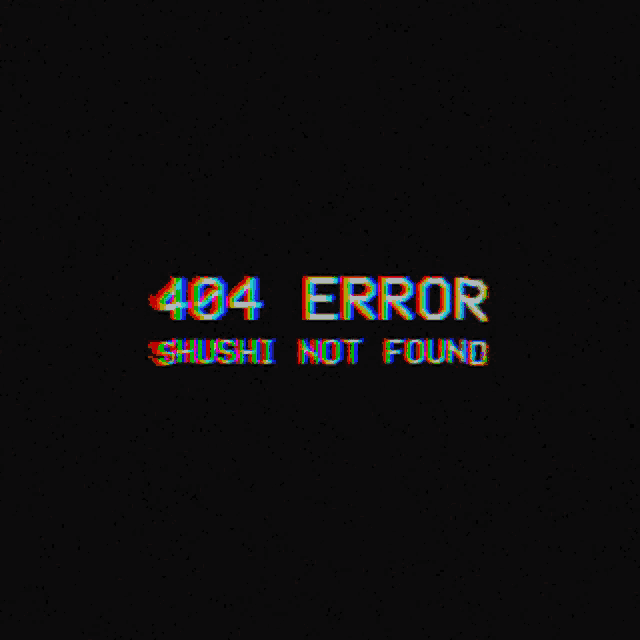 the word error is displayed in a glitch style on a black background .