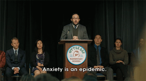 Anxiety Is An Epidemic Mental Health GIF - Anxiety Is An Epidemic Mental Health Awareness GIFs