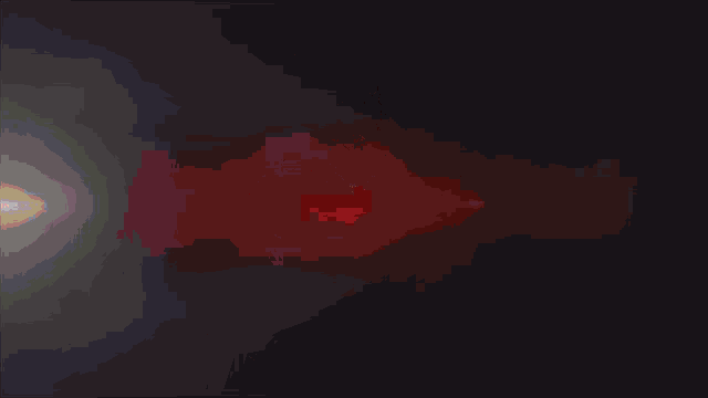 a computer generated image of a light coming out of the ground