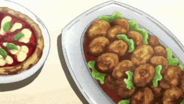 Food Dishes GIF - Food Dishes Anime GIFs
