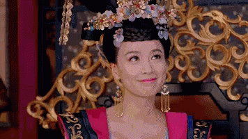 皇后娘娘 美女 微笑 GIF - Empress Her Majesty Smile GIFs