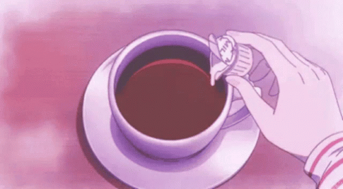 Coffee Anime Aesthetic GIF - Coffee Anime Aesthetic GIFs