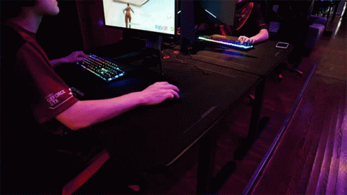 Playing Focused GIF - Playing Focused Gamer GIFs