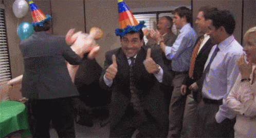 Birthday Party GIF - Birthday Party Celebrate Thumbs Up GIFs