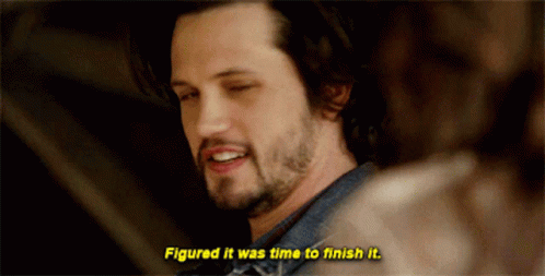 The Originals Jackson Kenner GIF - The Originals Jackson Kenner Figured It Was Time To Finish It GIFs
