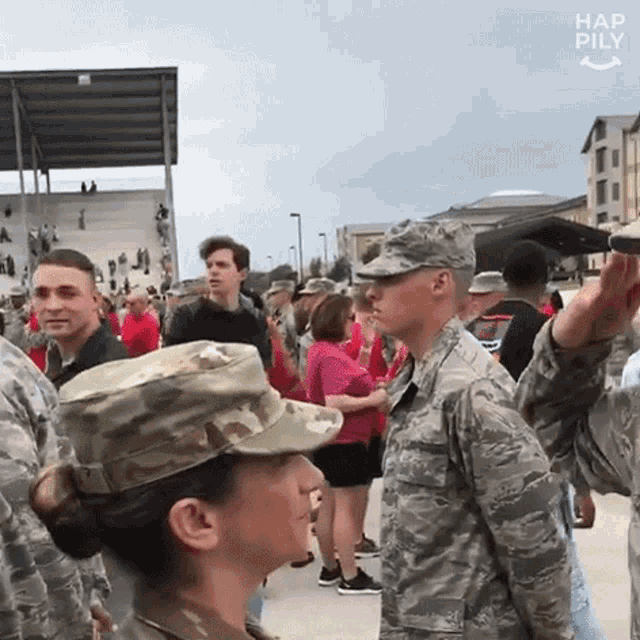 Salute Military GIF - Salute Military Respect GIFs