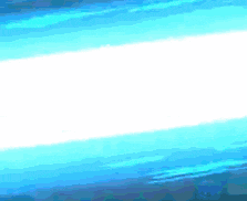 a blue and white striped background with a white stripe in the middle .
