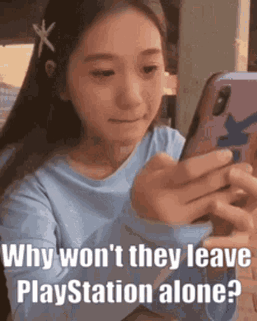 Leave Playstation GIF - Leave Playstation Alone GIFs
