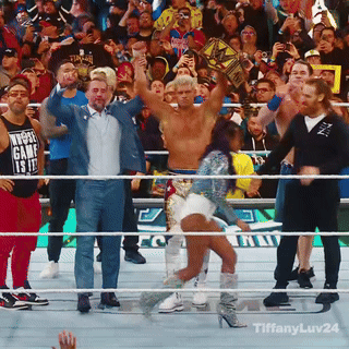 Cody Rhodes Wwe Champion GIF - Cody Rhodes Wwe champion Wrestlemania 40 ...