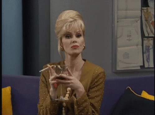 Patsy Not Impressed GIF - Patsy Not Impressed Absolutely Fabulous GIFs