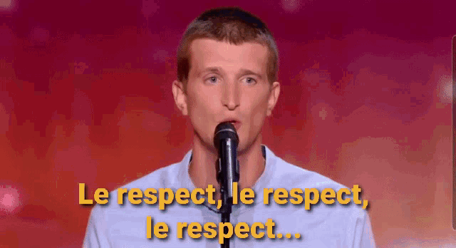 Respect Lfauit GIF - Respect Lfauit La France A Un Incroyable Talent GIFs