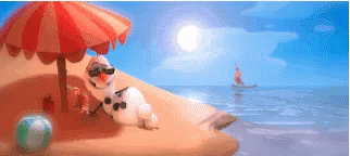 Olaf Sunbathing GIF - Olaf Sunbathing Frozen GIFs