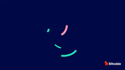 a blue background with the words happy birthday