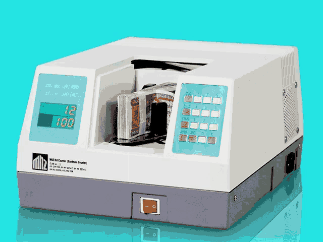 a machine that has the number 100 on the front of it