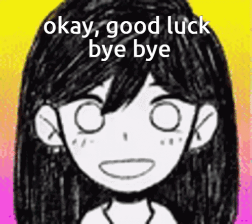 Omori Good Bye GIF - Omori Good Bye Good Luck GIFs