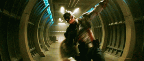 Captain America Throwing GIF - Captain America Throwing Shield GIFs