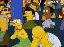 Simpsons Perdedores GIF - Simpsons Perdedores Tapped GIFs