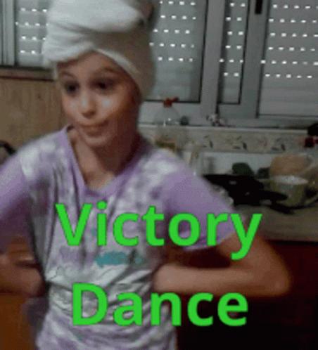 Victory Dance Chicken Dance GIF