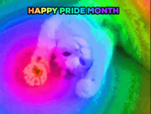 Pride Month Cat GIF