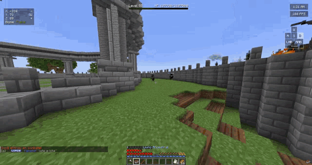 a screenshot of a minecraft game shows a player named lucky being killed by another player