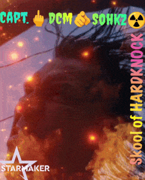 a picture of a person with the words capt dcm & sohkz below it