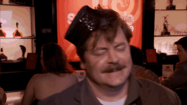 Ron Swanson Parks And Recreation GIF - Ron Swanson Parks And Recreation Dancing GIFs