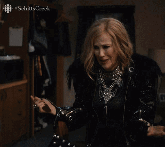 I Couldnt Be Happier To See You Catherine Ohara GIF - I Couldnt Be Happier To See You Catherine Ohara Moira GIFs