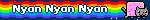 Blinkies Nyan Cat GIF - Blinkies Nyan Cat Spacehey GIFs