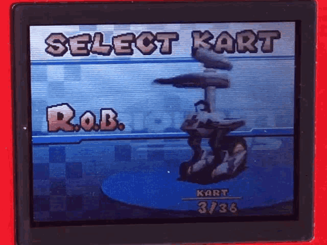 Rob Rob The Robot GIF - Rob Rob The Robot Mario Kart GIFs