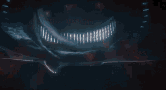 a close up of a burning object with a dark background