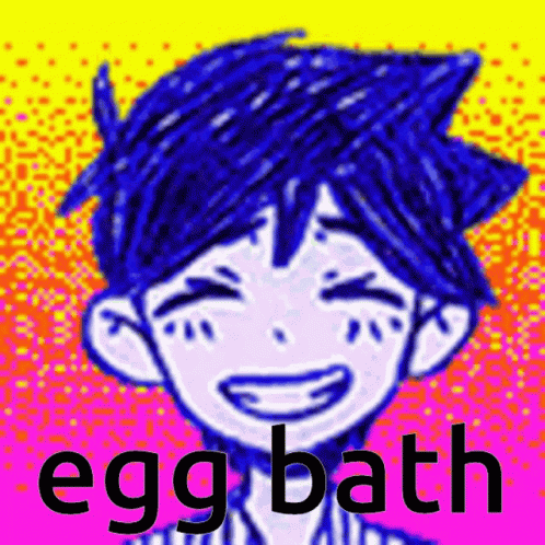 Egg Bath GIF - Egg Bath Omori GIFs