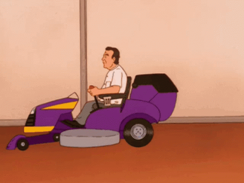 Lawnmower Spin GIF