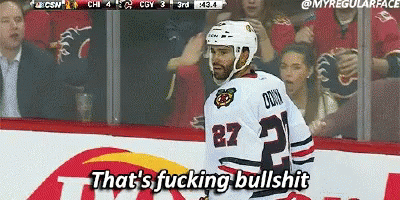 Thats Fucking Bullshit Hockey Player GIF - Thats Fucking Bullshit Hockey Player Hockey GIFs