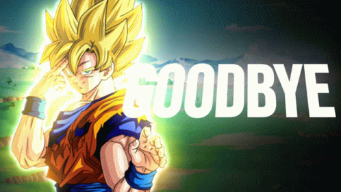 Goku Goodbye GIF - Goku Goodbye GIFs
