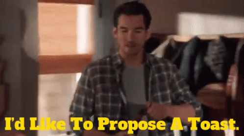 Station19 Travis Montgomery GIF - Station19 Travis Montgomery Id Like To Propose A Toast GIFs