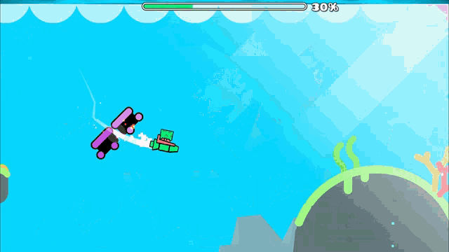 a video game with a score of 36 % on it