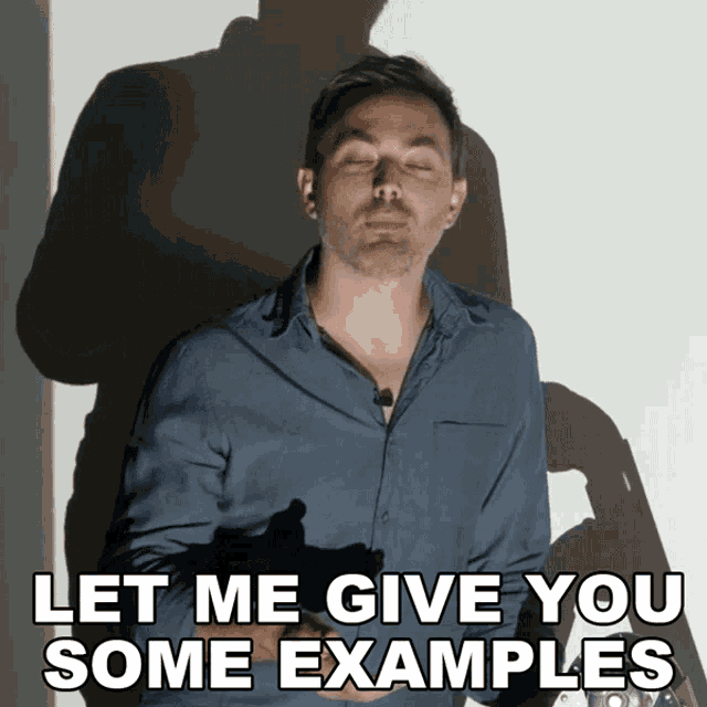 Let Me Give You Some Examples Derek Muller GIF - Let Me Give You Some Examples Derek Muller Veritasium GIFs