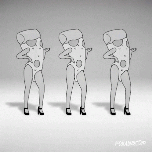 All The Single Ladies Pizza GIF - All The Single Ladies Pizza Dance GIFs