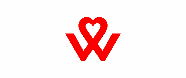 a logo for winterthur switzerland with a heart