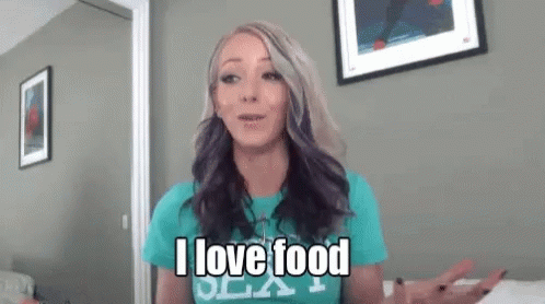 Jenna Marbles I Love Food GIF - Jenna Marbles I Love Food GIFs