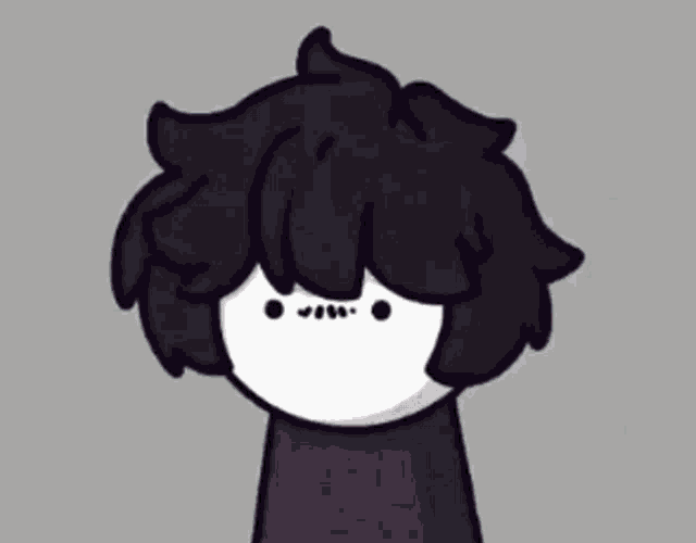 a cartoon of a man with his mouth wide open