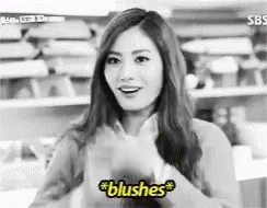Blushes As GIF - Blushes As Nana GIFs