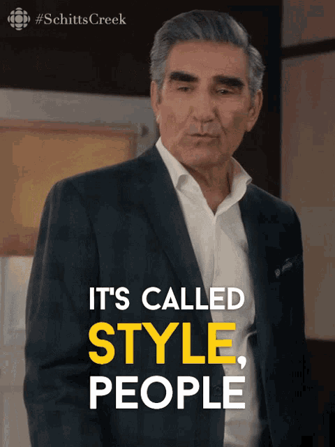 Its Called Style People Eugene Levy GIF