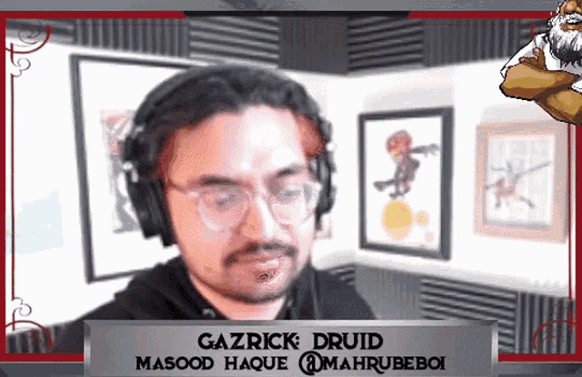 gazrick druid masood haque and mahrubeboi are featured on this video