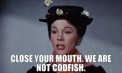 Mary Poppins Codfish GIF - Mary Poppins Codfish Michael GIFs