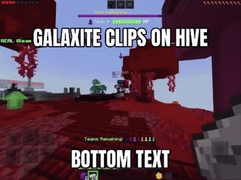 Galaxite Hive GIF - Galaxite Hive Minecraft GIFs