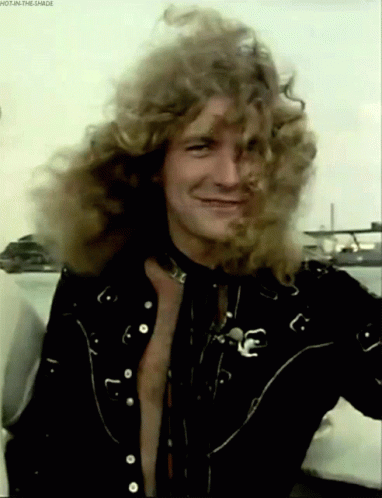Led Zeppelin Smile GIF - Led Zeppelin Smile Robert Plant GIFs
