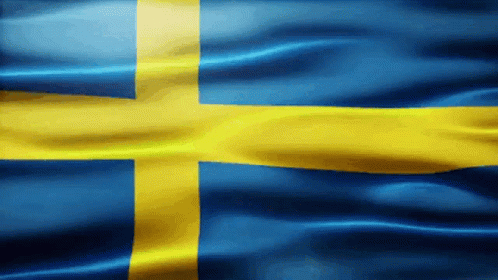 Sweden Flag Gif GIF - Sweden Flag Gif Europe GIFs