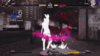 a video game screen shows ogre and hilda fighting