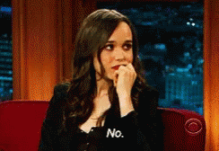 Ellen Page No GIF - Ellen Page No GIFs